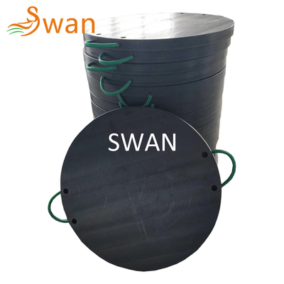 UHMWPE Crane Foot Support Pad
